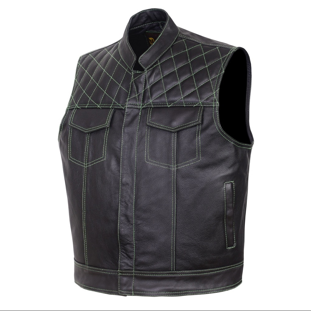 SOA LEATHER CONCEALED CARRY VEST